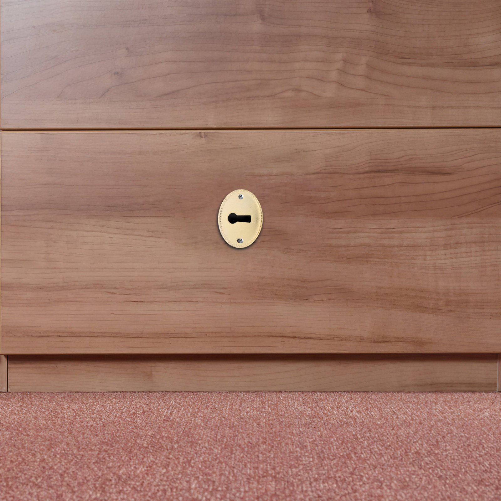 Furniture Hardware Covers - 20 szt. Owalne osłonki na dziurki