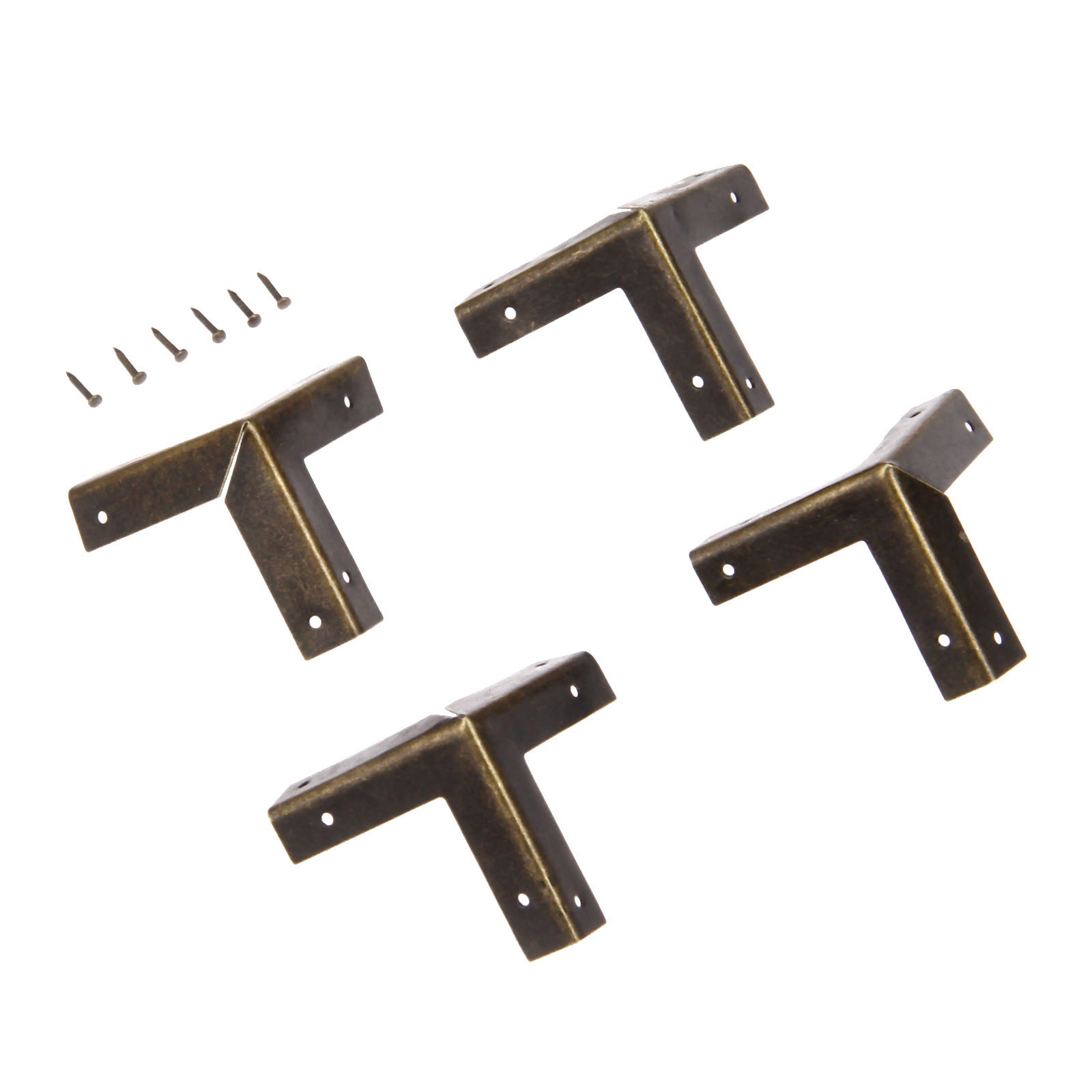 DRELD 4 szt. Antyczny brąz och – Furniture Hardware Covers recenzja i cena