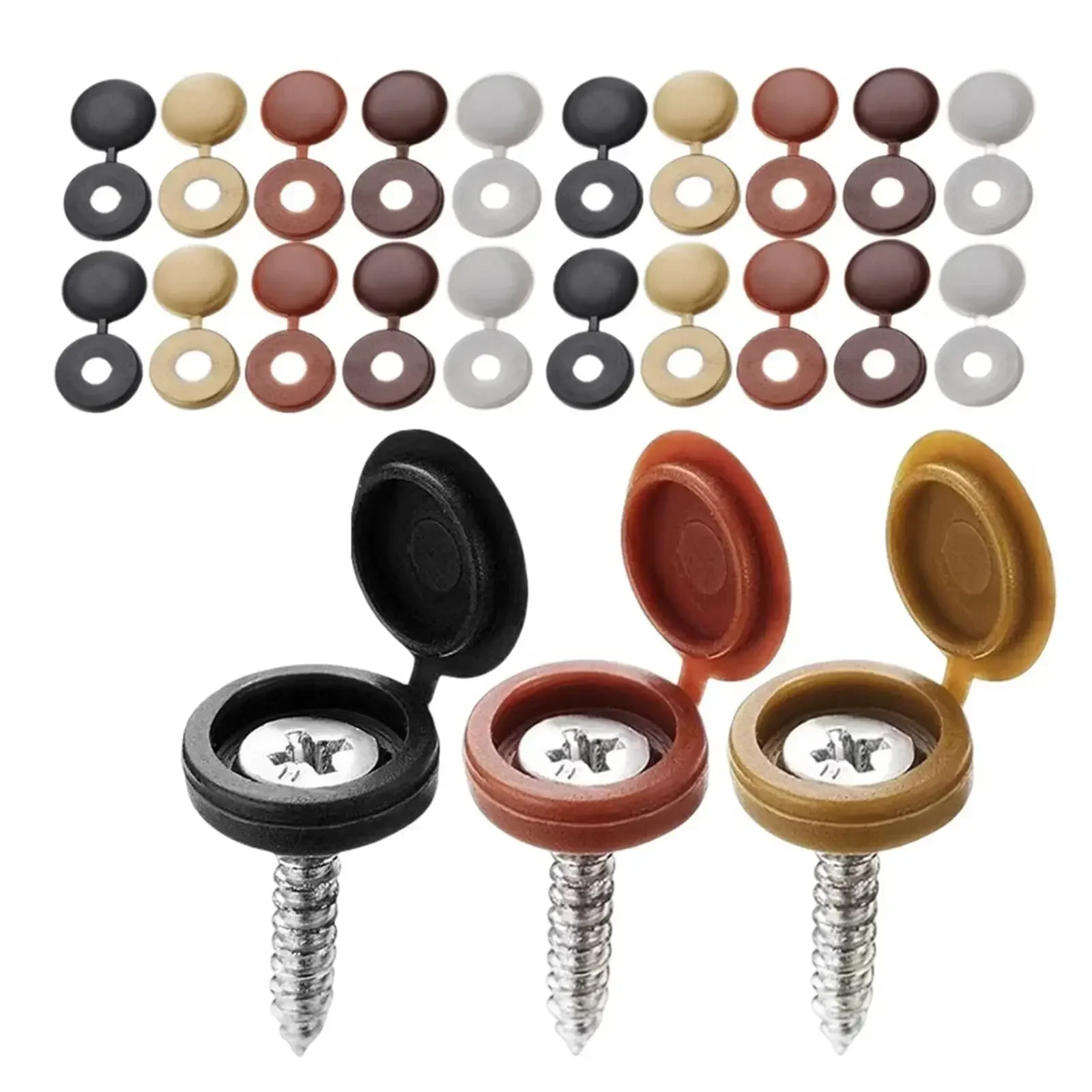 Zawiasowa plastikowa zakrętka  – Furniture Hardware Covers recenzja i cena
