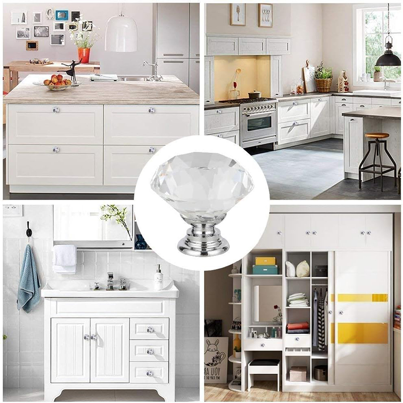 6 szt. Gałek do szafek ze śrub – Furniture Interlocking Hardware recenzja i cena